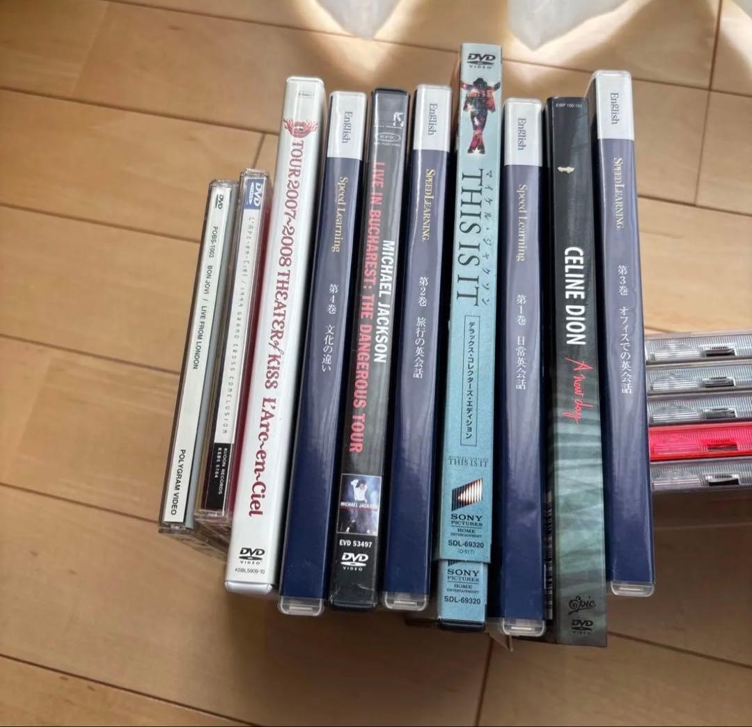 CD、DVDまとめ売り 邦楽 洋楽 CD約130枚、DVD10枚セット　ジャンク