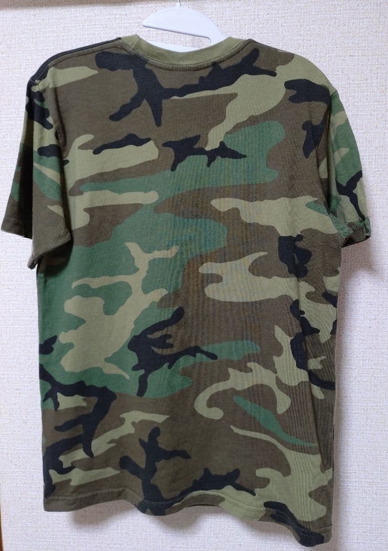 Supreme 迷彩柄 Tシャツ Sサイズ　プリントひび割れなし