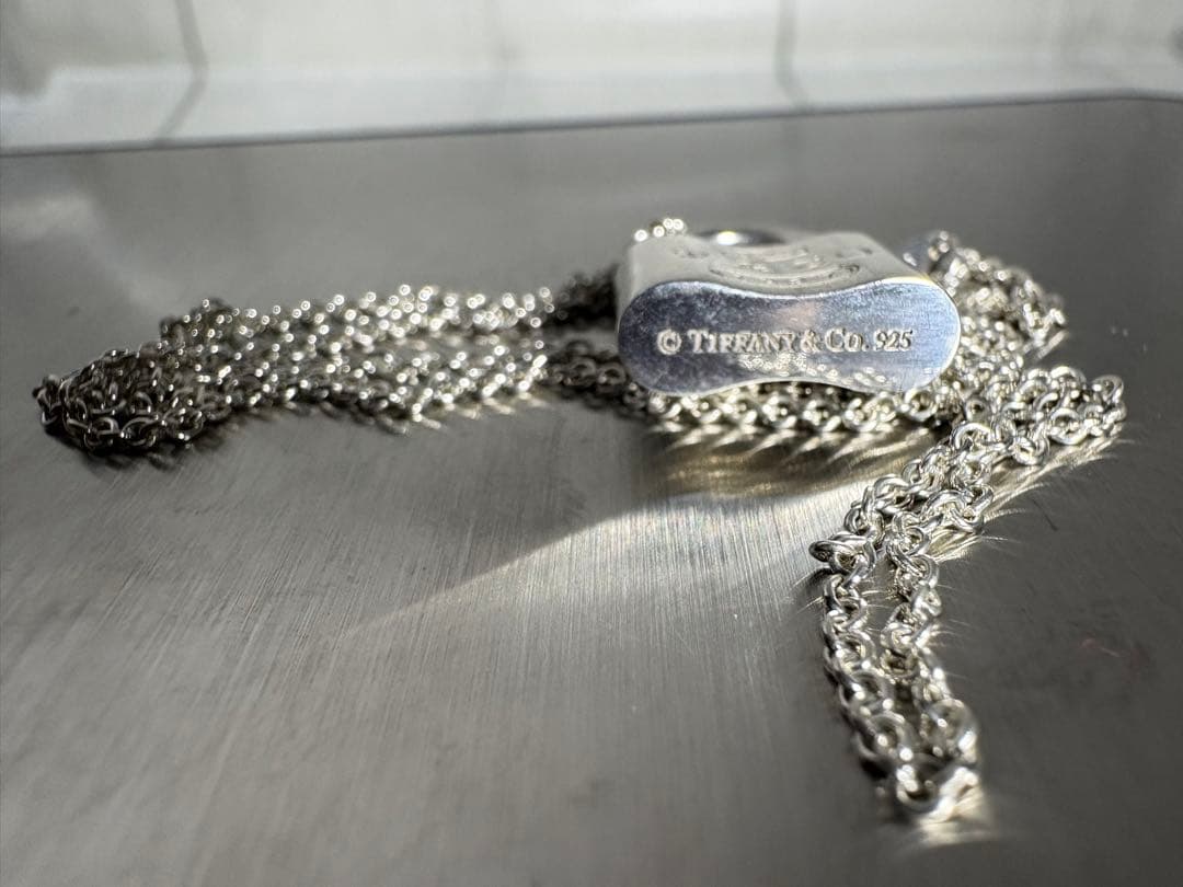 【付属有】Tiffany&Co. 1837パドロックネックレス SV925