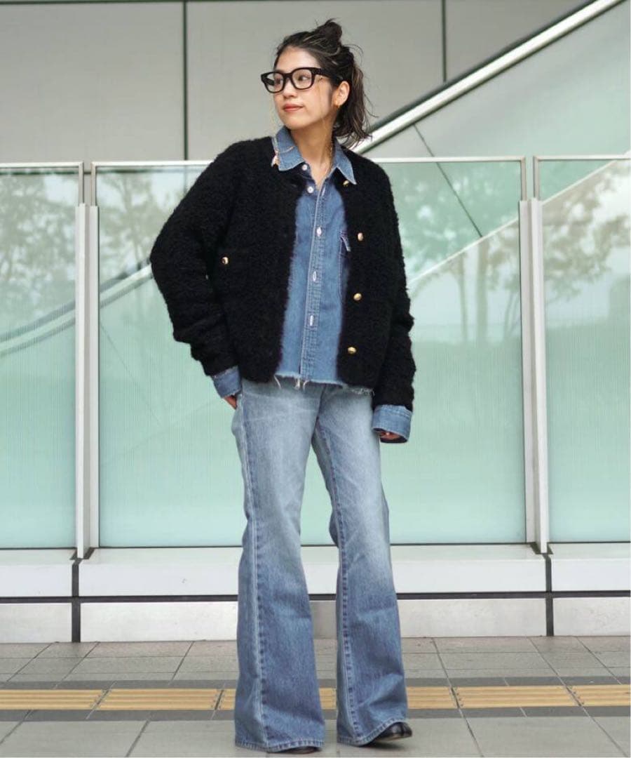 ニットジャケット　¥37,400税込