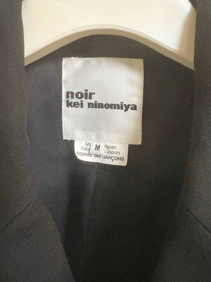 noir kei ninomiya25ssサスペンダージャケット Mサイズ