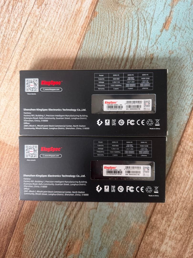 KingSpec メモリ DDR4 RAM 3200MHz 32GB