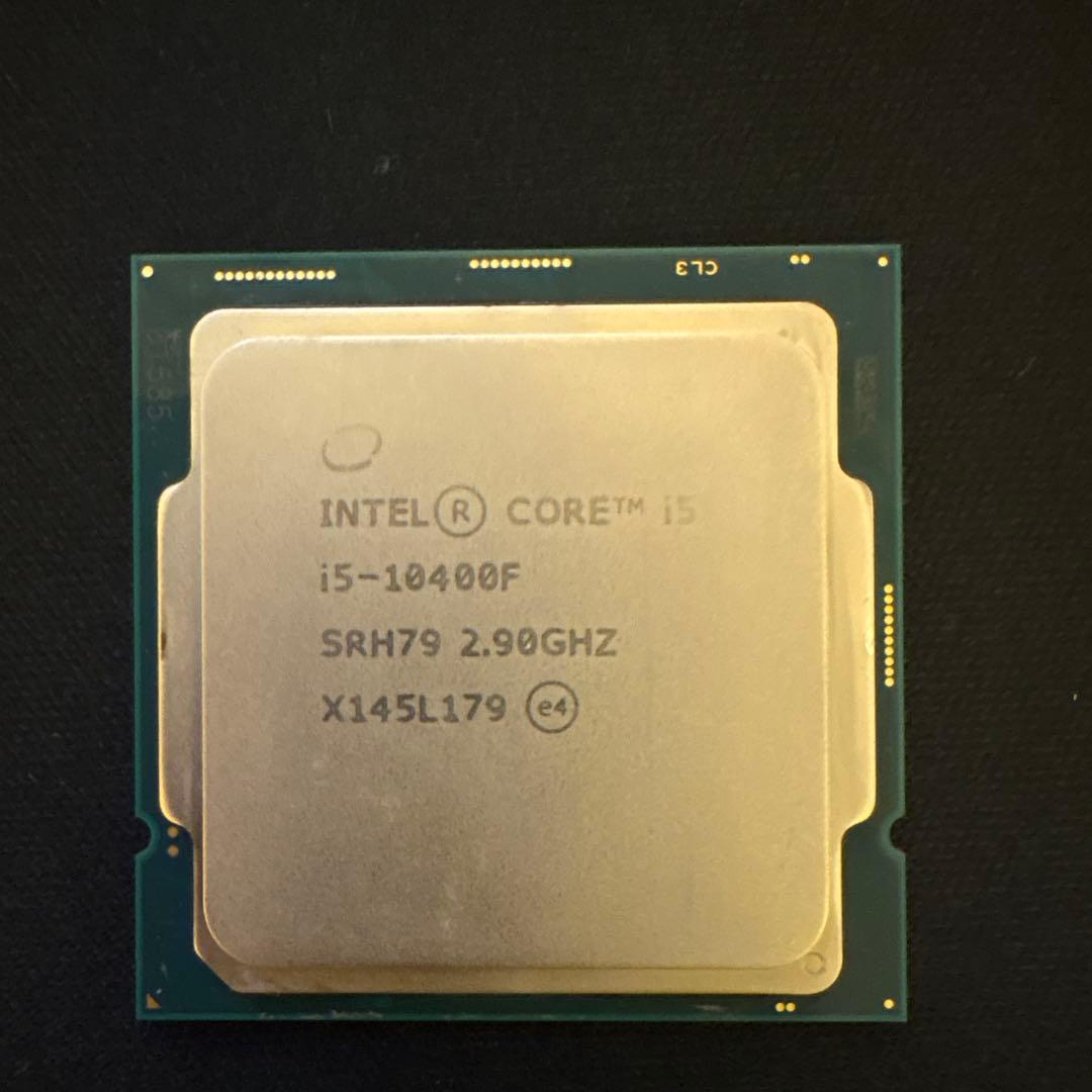 CPU Intel Core i5-10400F CPU 2.90GHz