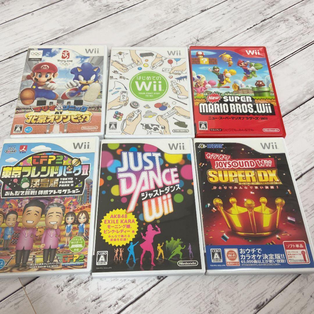 Nintendo Wii   本体　カセット　まとめ売り　おウチカラオケ　マリオ
