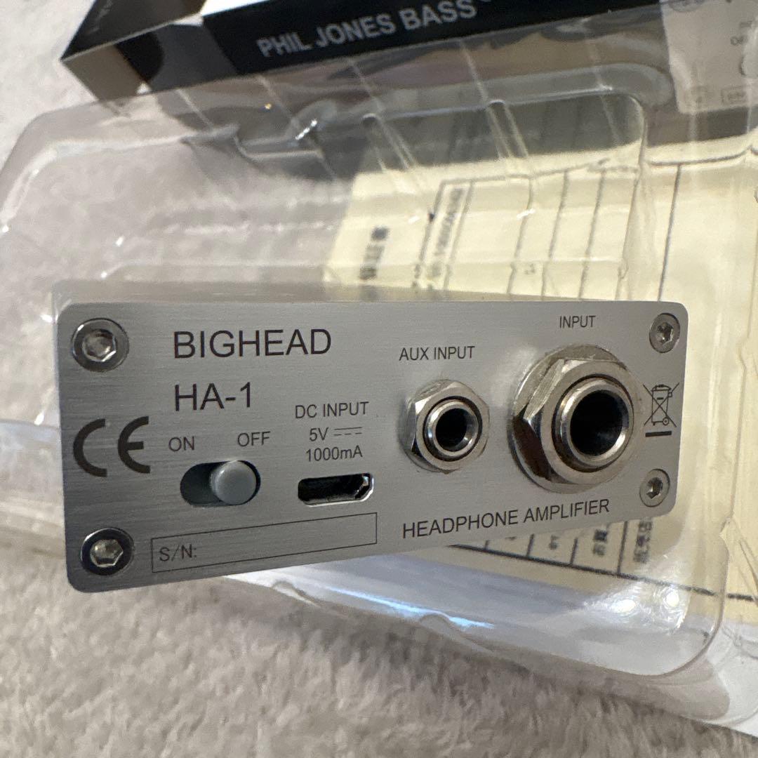 谷*二様 PHIL JONES BASS BIGHEAD HA-1 ヘッドフォン