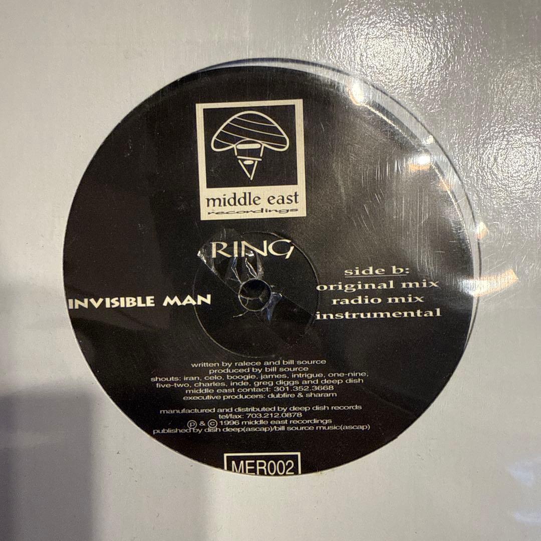 洋楽 RING THEY WANT TO KILL ME/ INVISIBLE MAN