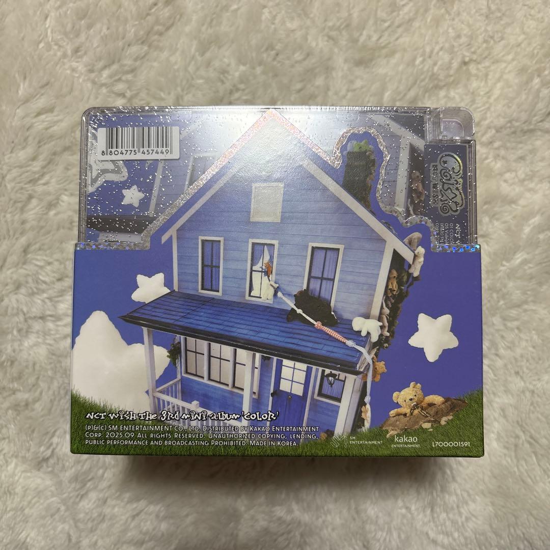 nctwish color jewel case ウィシ セット トレカ付き