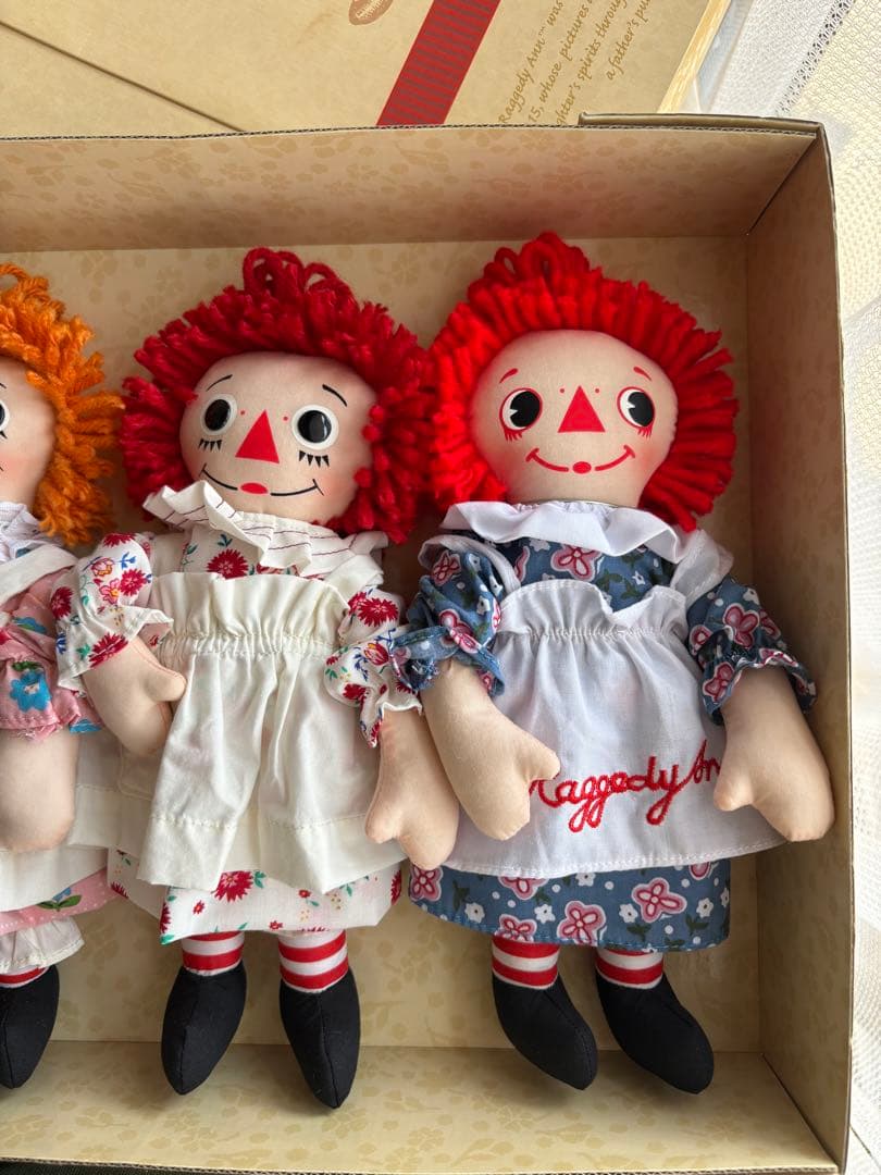 Raggedy Ann 5体セット