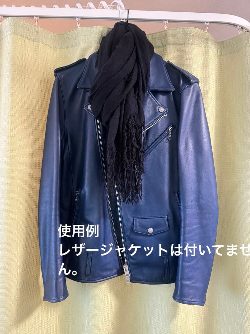 roen黒 ストール 約180cm x 70cm