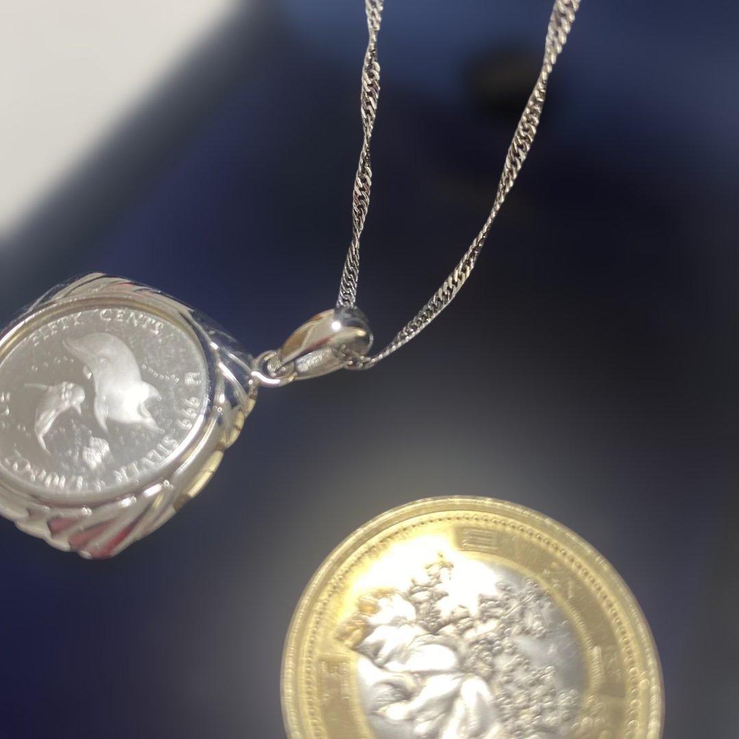 【値下げ中】純銀999枠silver925（刻印有り）ペンダント