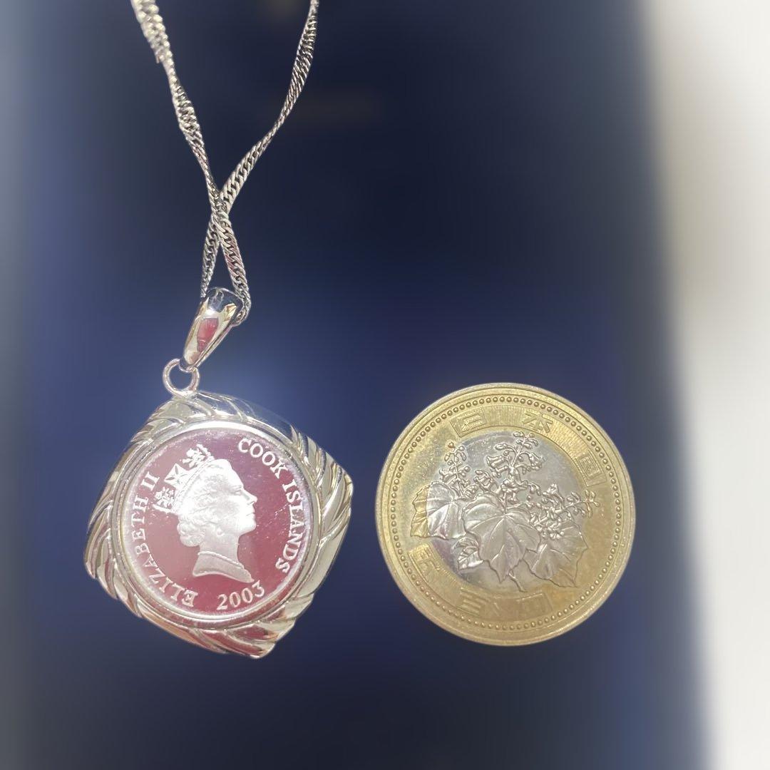 【値下げ中】純銀999枠silver925（刻印有り）ペンダント