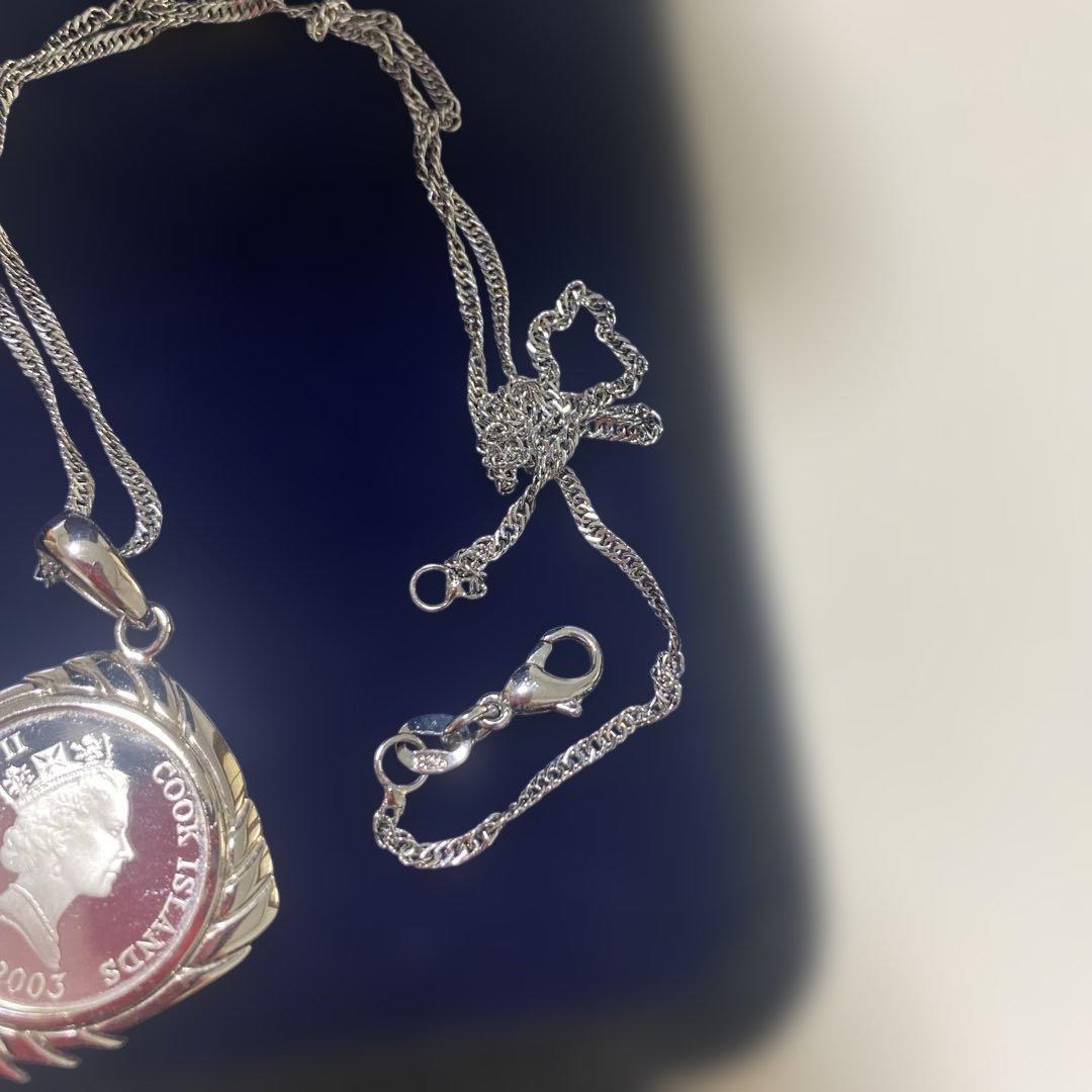 【値下げ中】純銀999枠silver925（刻印有り）ペンダント