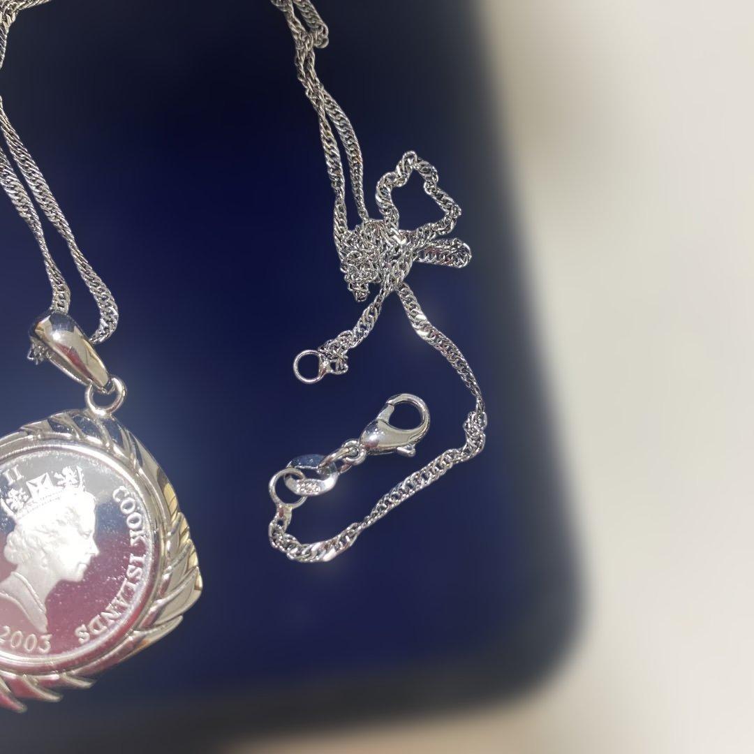 【値下げ中】純銀999枠silver925（刻印有り）ペンダント