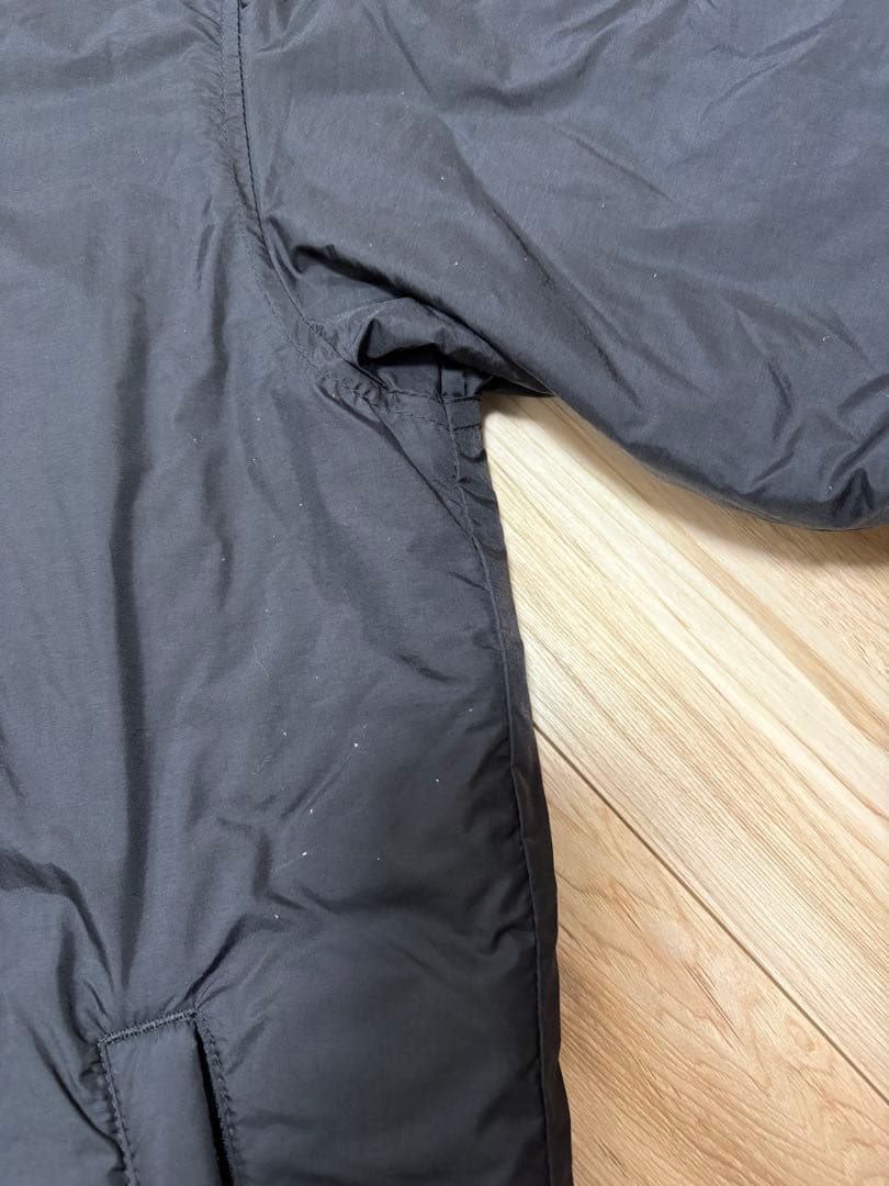 エンノイENNOY PADDED NYLON COACH JACKET 黒　Ｌ