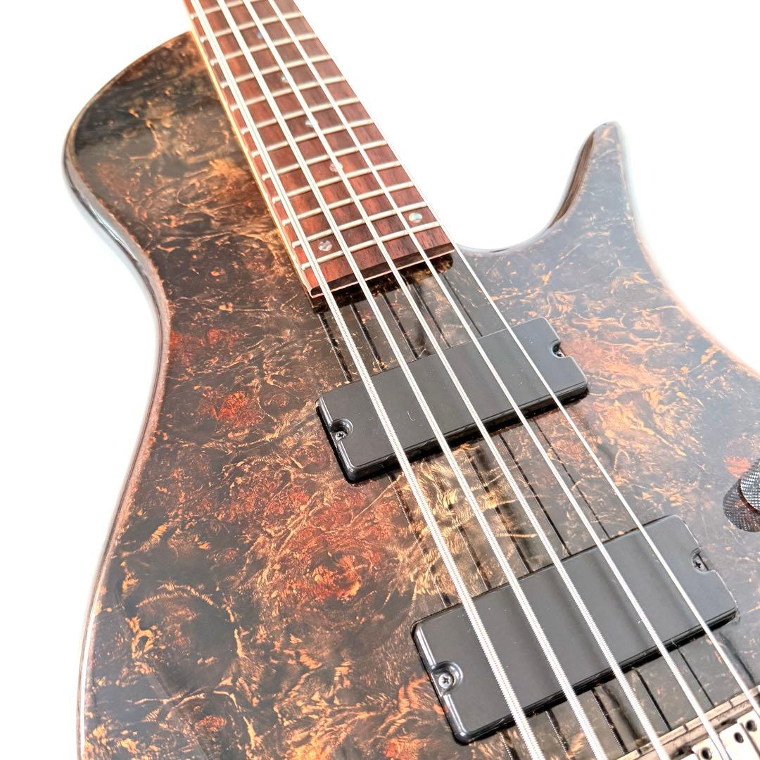 【美品】Carparelli Guitars CF-5 5弦ベース