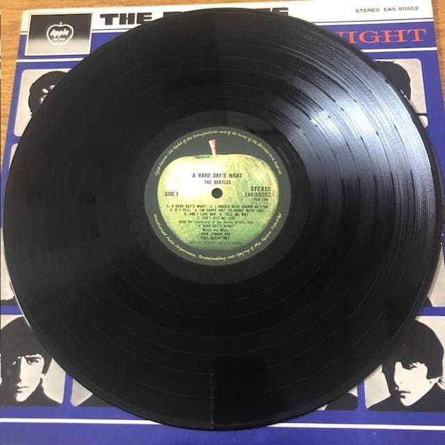 【LP】ビートルズ『ハード・デイズ・ナイト』国内盤 d988y97