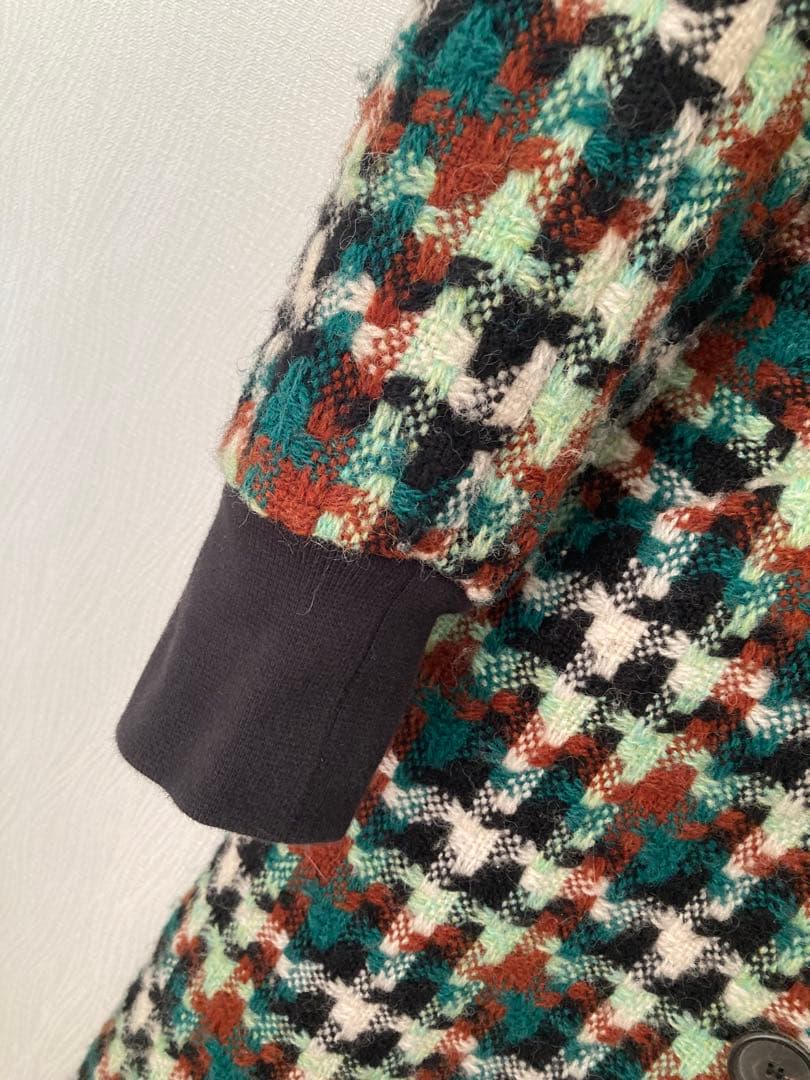 お値下げ中！ DIRK VAN SAENE チェック柄 ロングコート