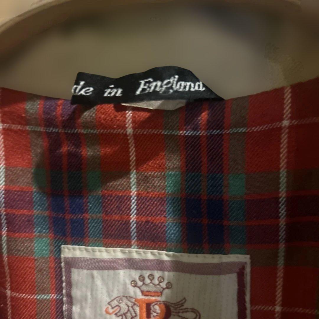 BARACUTA ベージュ スタンドカラー ジャケット