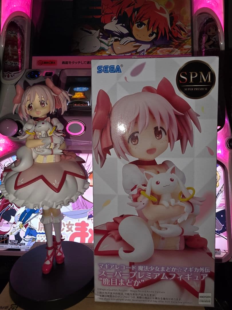 パチスロ　魔法少女まどか☆マギカ2　実機　まどマギ2　フィギュア付き！