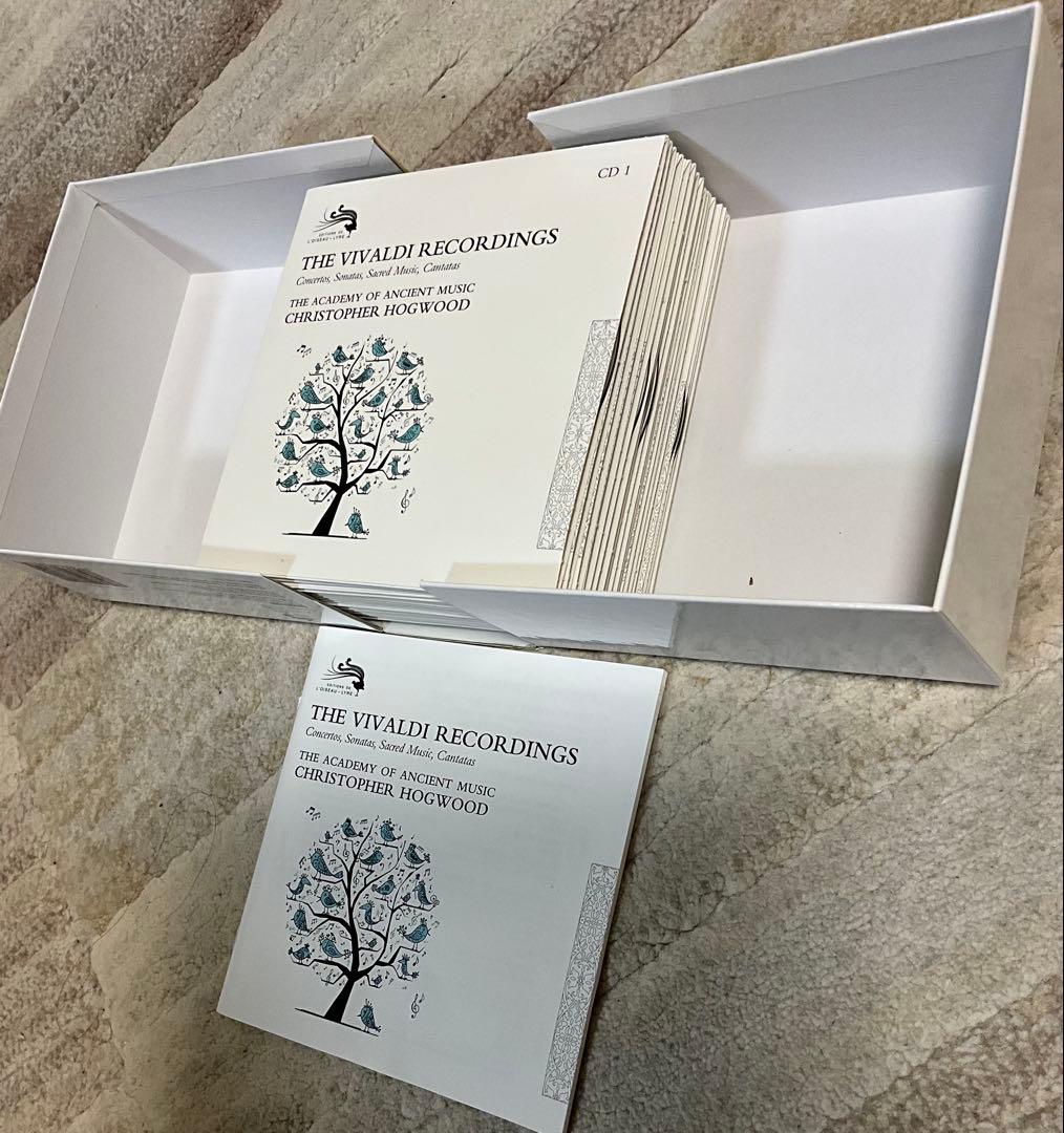 ヴィヴァルディRECORDINGS 20CDクリストファー・ホグウッド