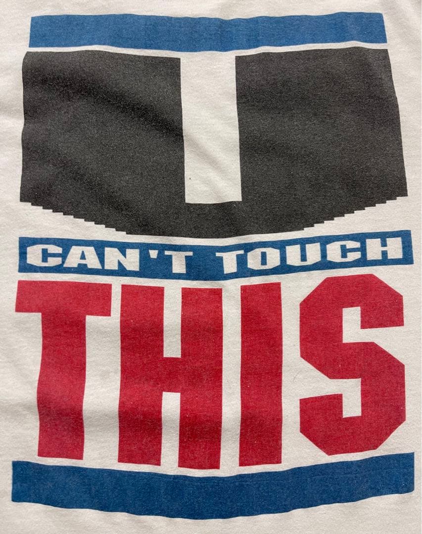 MC hammer U can't touch this 90s tシャツ