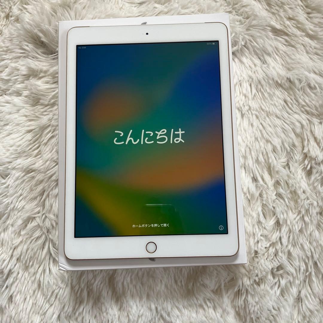 【完動品】iPad 第5世代 128GB SIMフリー 【すぐ発送】【付属品】