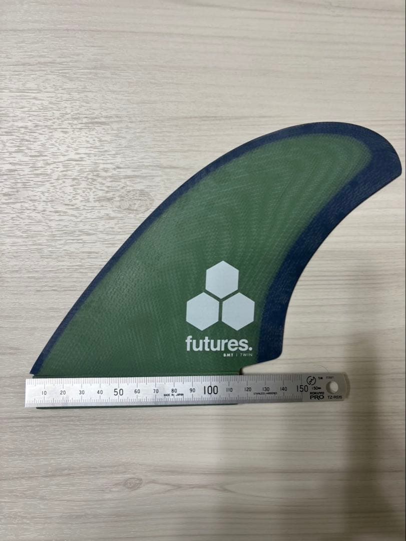futures. Al Merrick サーフボードフィン グリーン