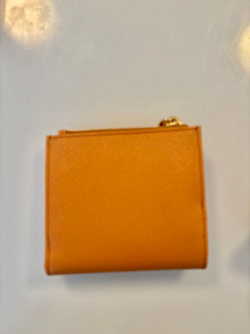 ●PRADA●プラダ サフィアーノ 財布　オレンジ　新品未使用品