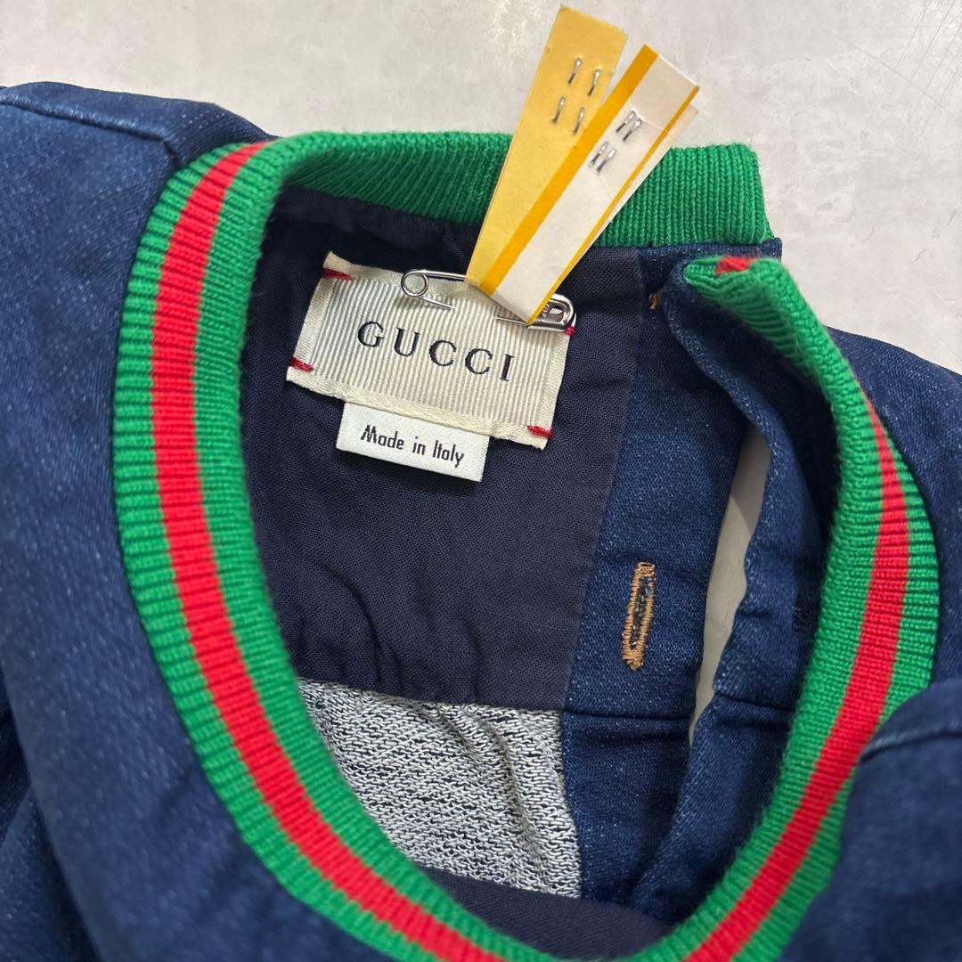 GUCCI キッズ デニム ワンピース