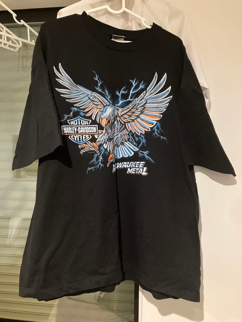 し*久様 Harley-Davidson ブラック Tシャツ 2XL