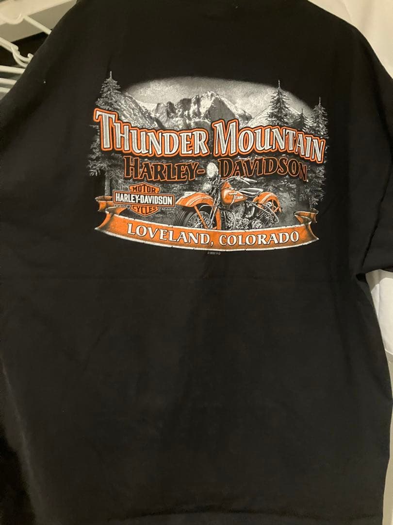 し*久様 Harley-Davidson ブラック Tシャツ 2XL