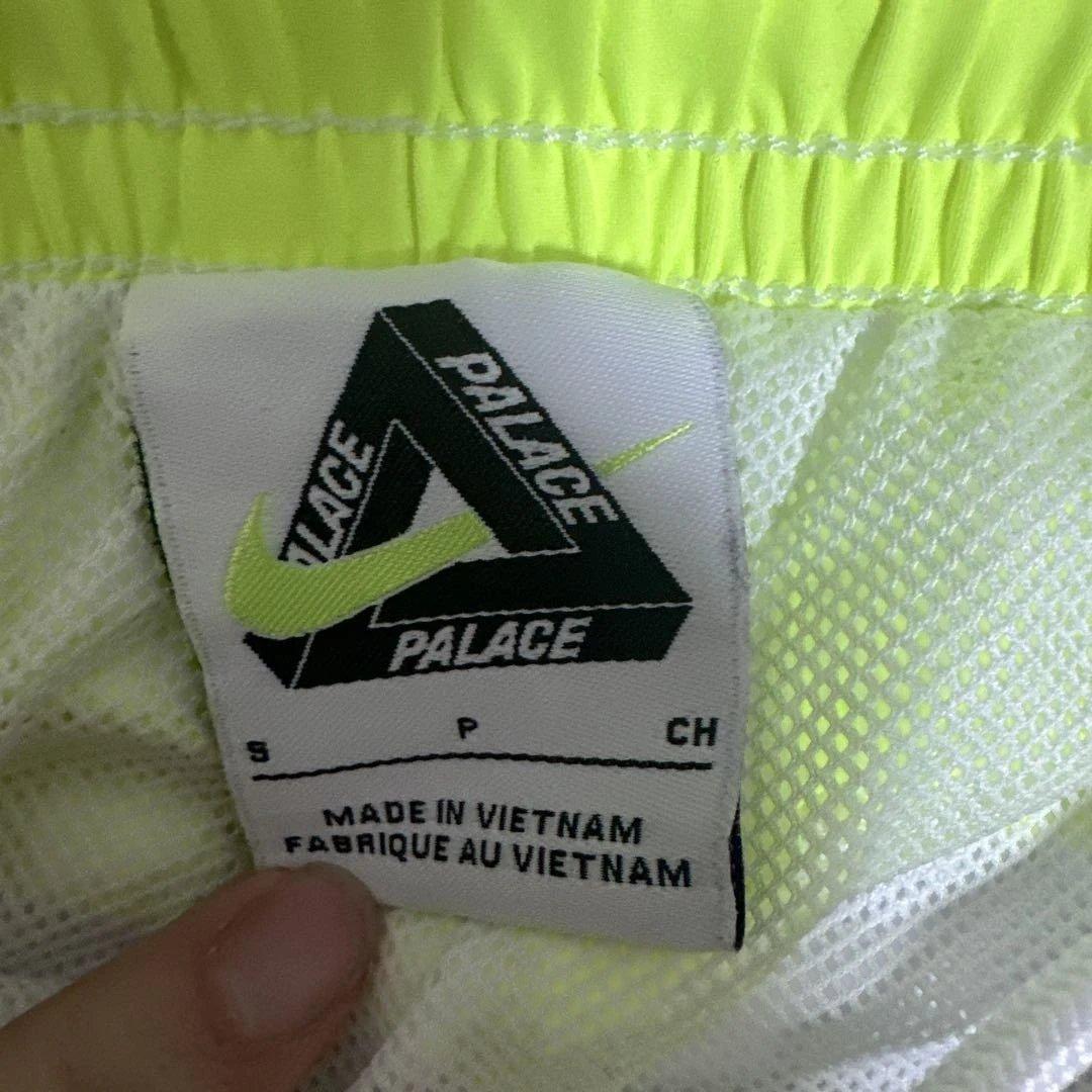Palace x Nike コラボパンツ Sサイズ ホワイト/イエロー