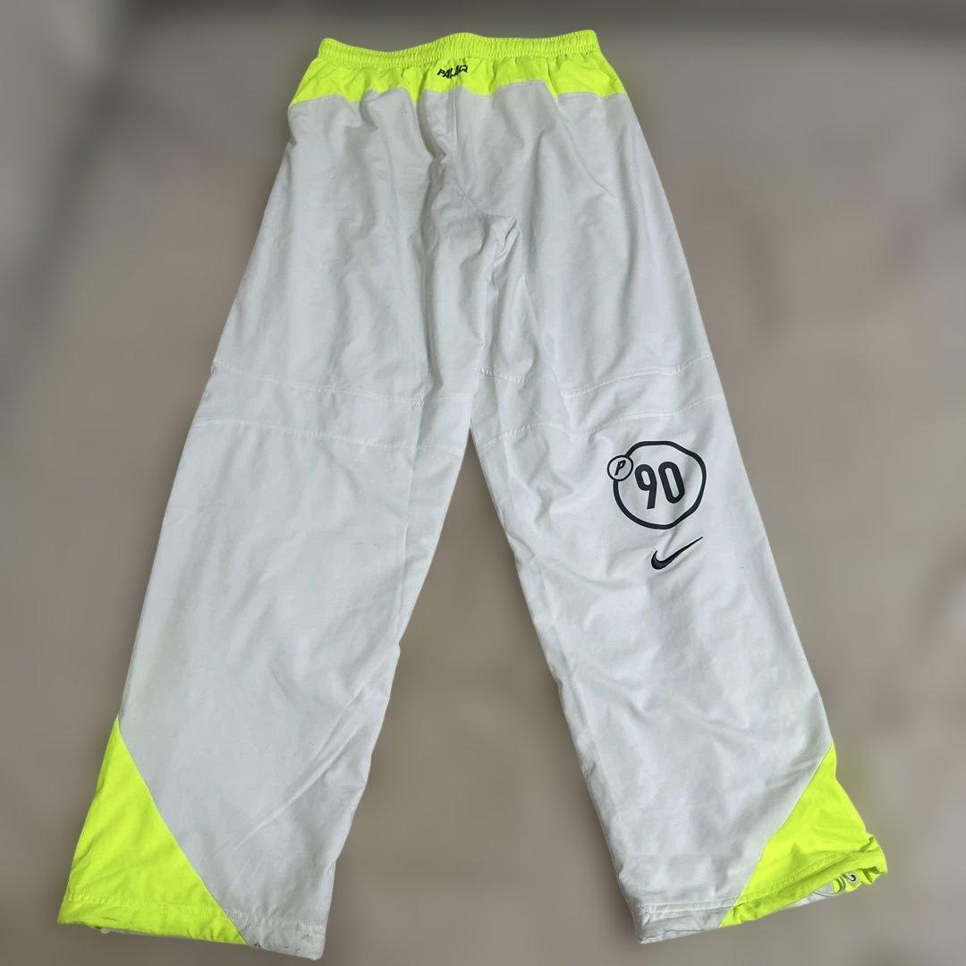 Palace x Nike コラボパンツ Sサイズ ホワイト/イエロー