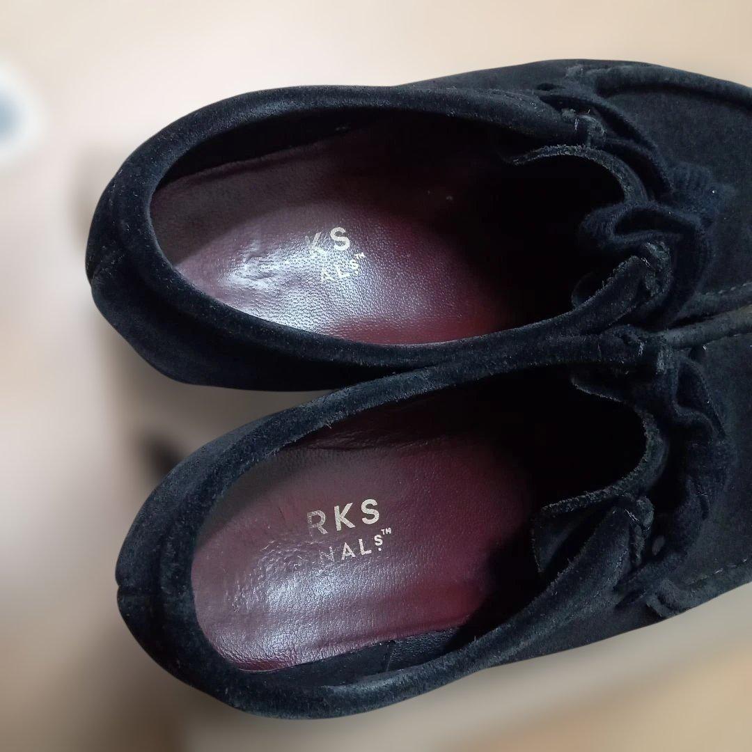 Clarks Originals Wallabee ブラック 7 (41)