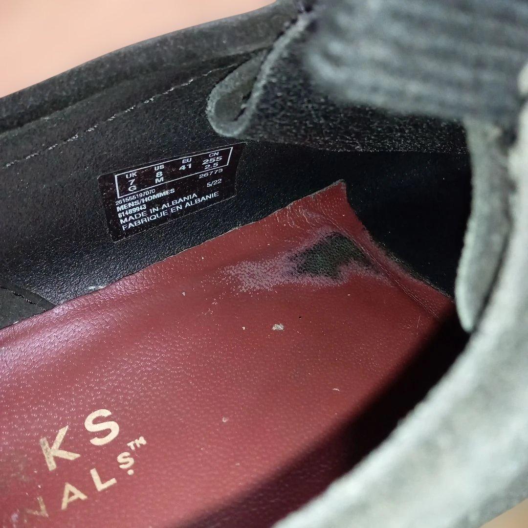 Clarks Originals Wallabee ブラック 7 (41)