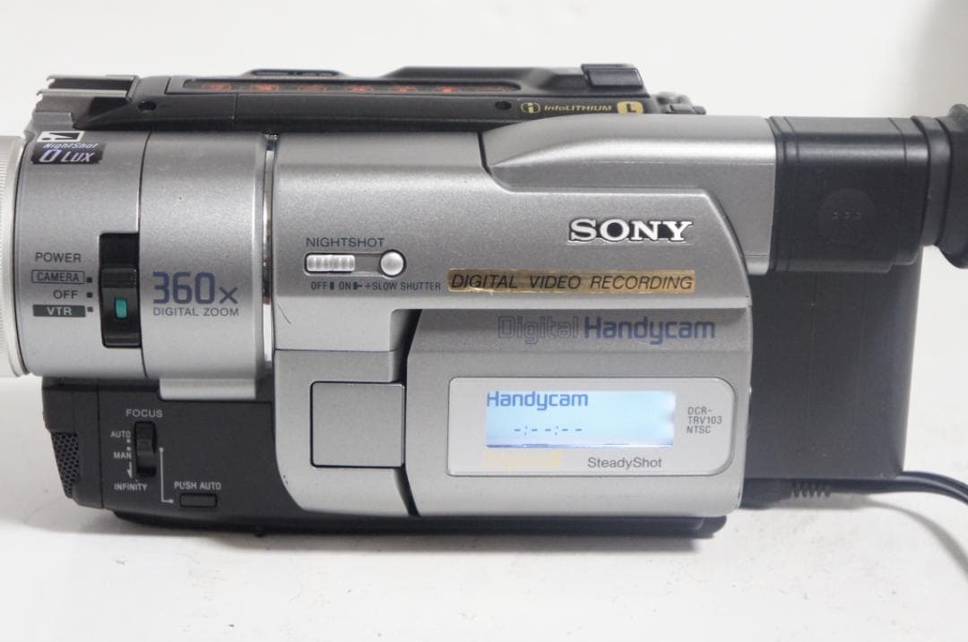 DCR-TRV103 SONY Hi8 ビデオカメラ DIGITAL8 1022