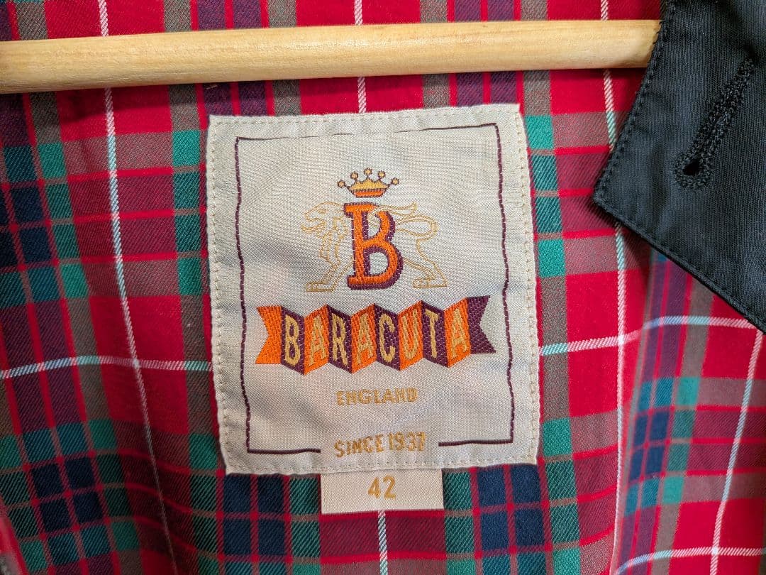 Baracuta ジャンパー ブラック 42　G9