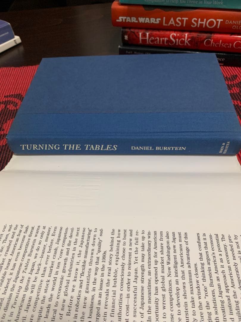 洋書 Turning the Tables Daniel Burstein