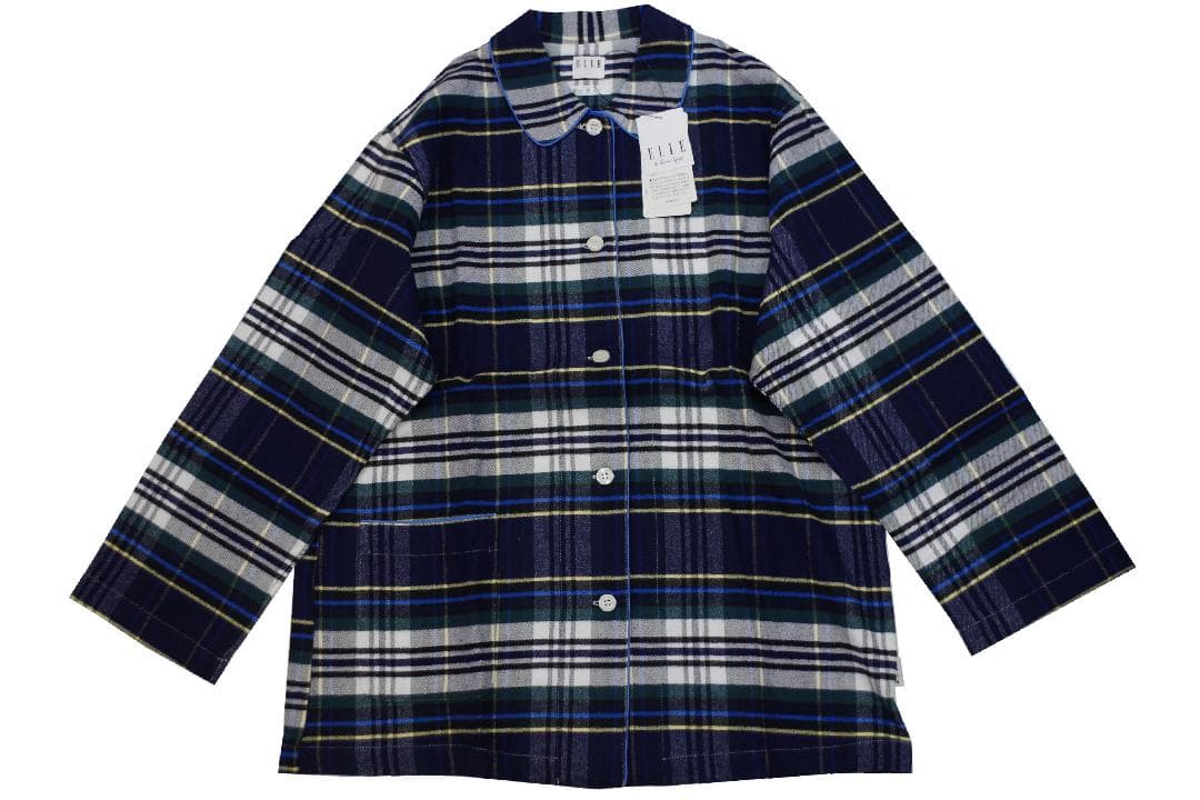 【新品】エルELLE 秋冬物厚手ネル地パジャマ（M）№C11