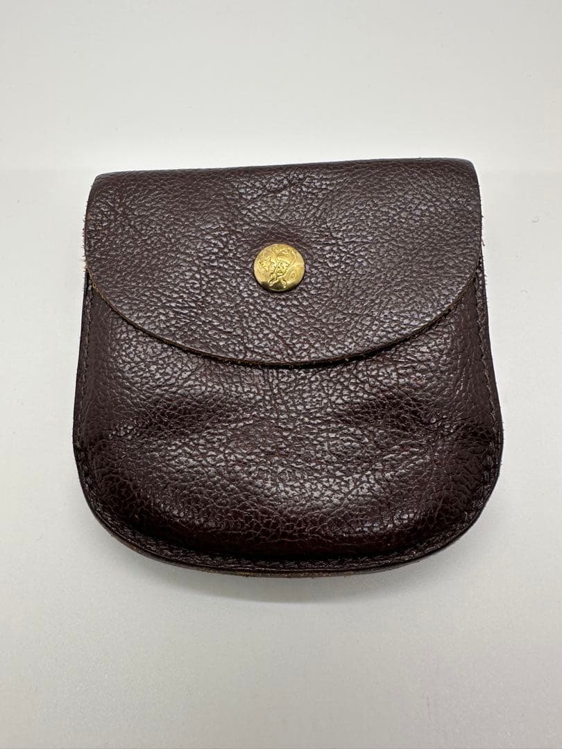 IL BISONTE 二つ折り財布 ダークブラウン