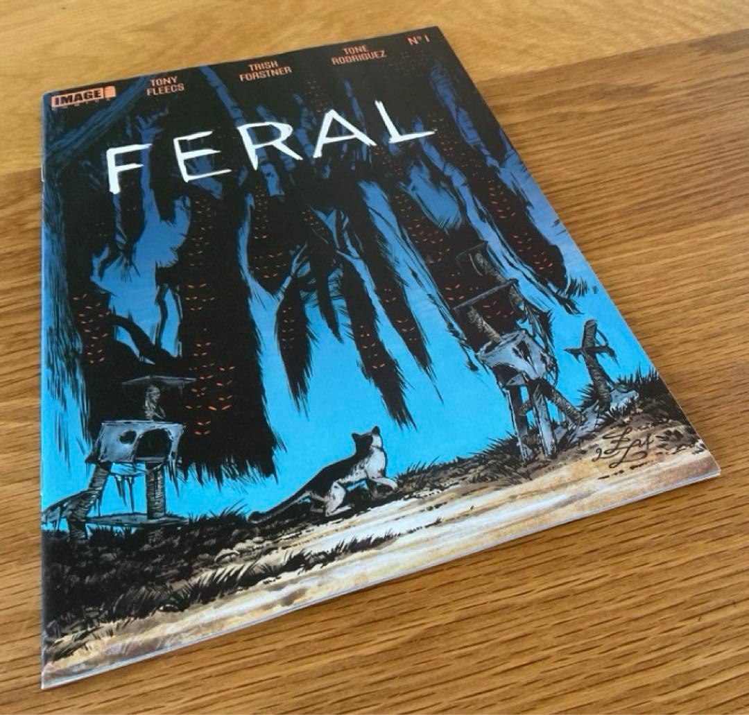Feral #1 エクスクルーシブ表紙 アメコミリーフ