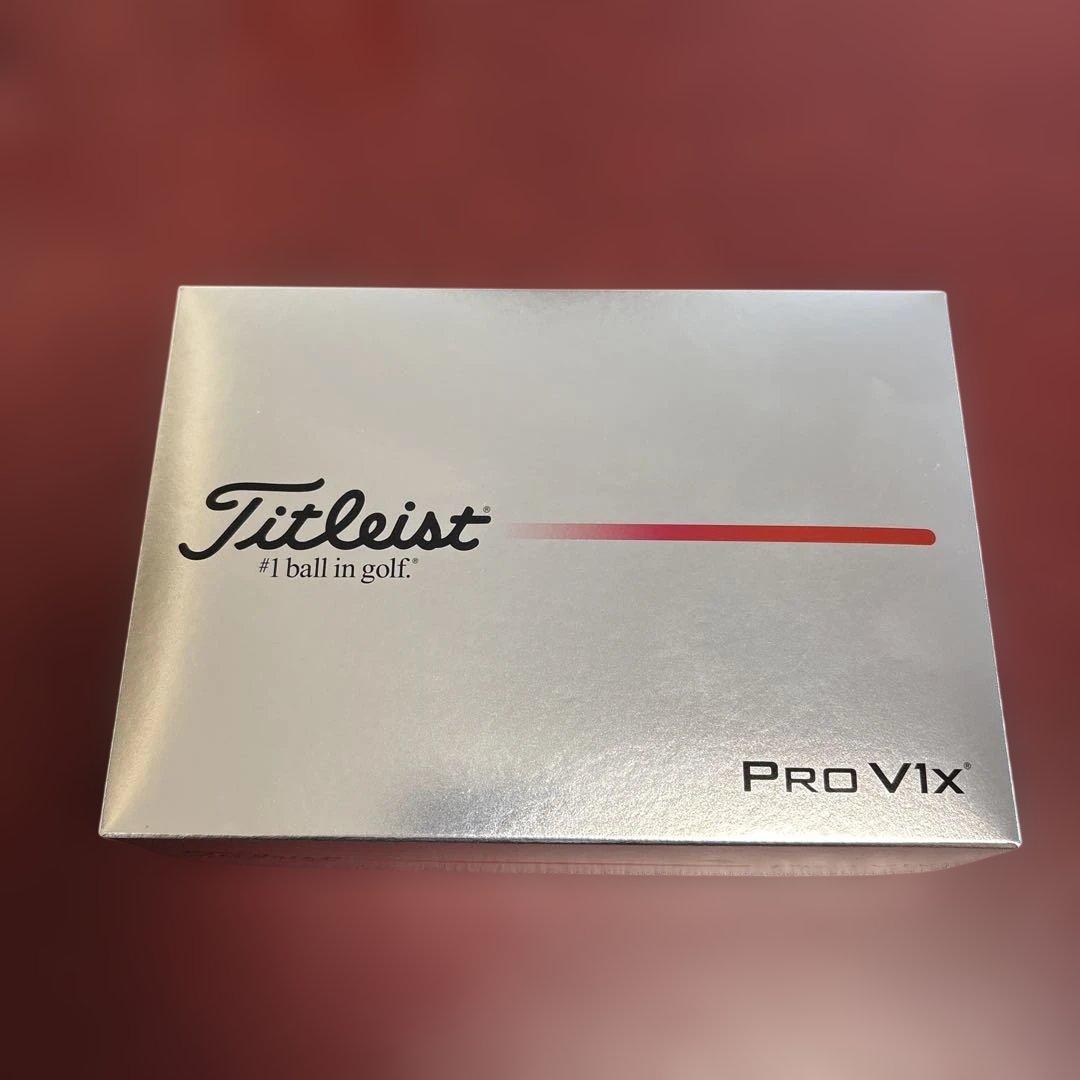 Titleist Pro V1x ゴルフボール 4スリーブ12個