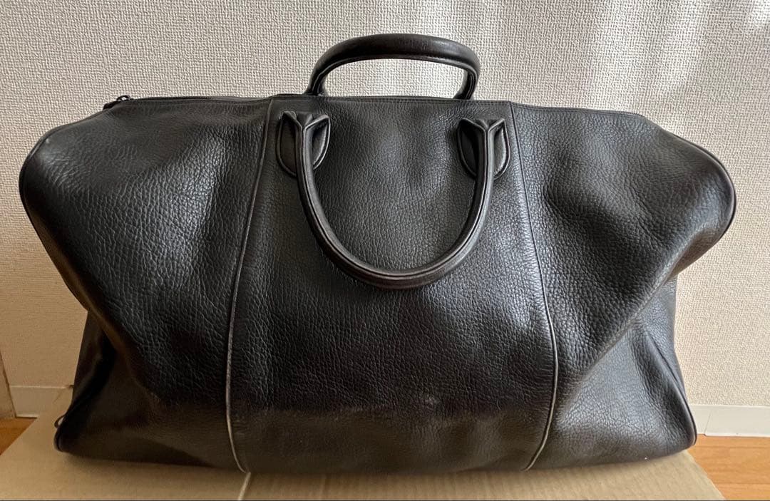 レザー　ボストンバッグ　ノーブランド