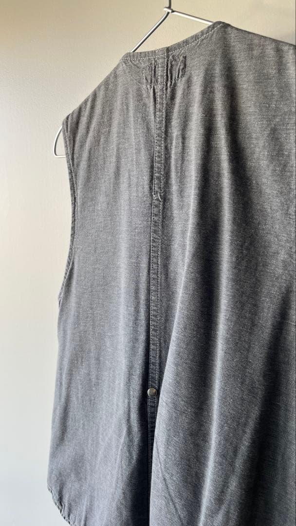 SASSAFRAS Plant Hunter Vest グレー