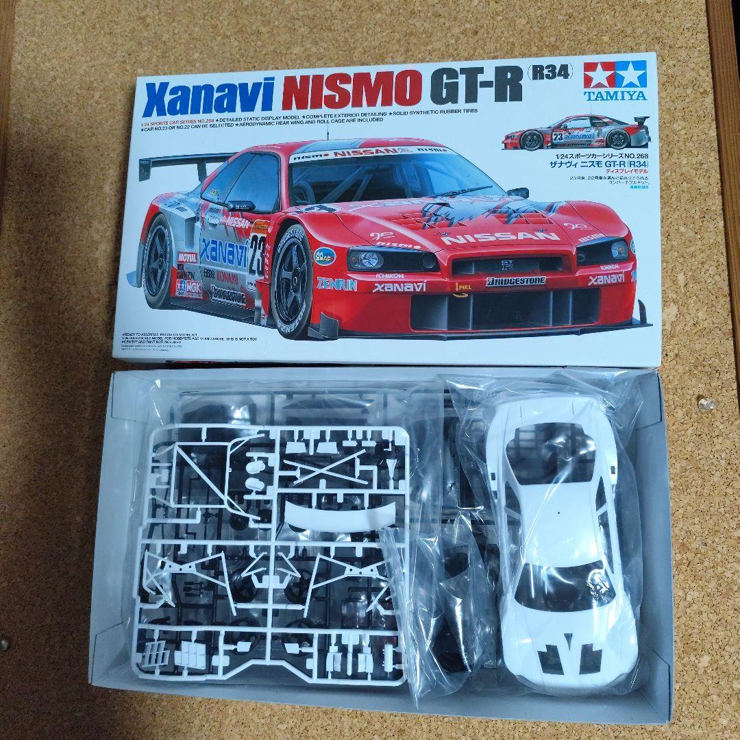 ホビーラジコン MAXLTAMIYA Xanavi NISMO GT-R R34 1/24