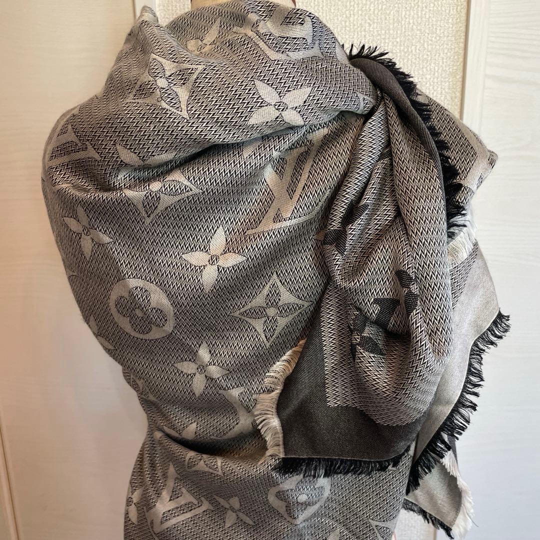 ルイヴィトン モノグラムショール ストール VUITTON