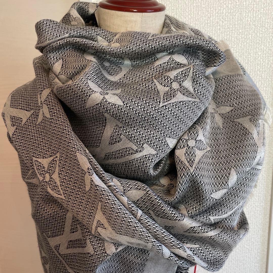 ルイヴィトン モノグラムショール ストール VUITTON