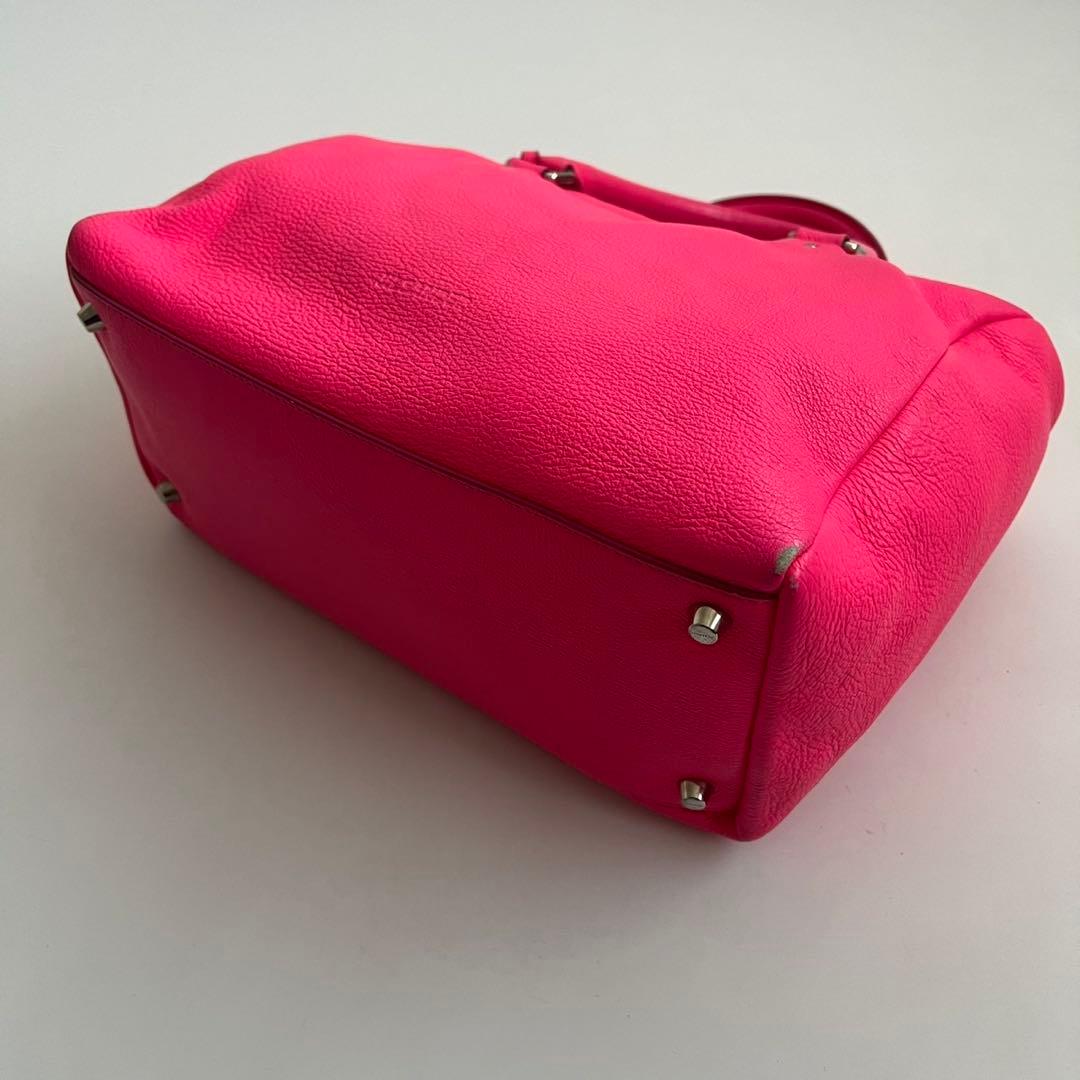 バッグ JIL SANDER LEATHER MINI BOSTON HAND BAG