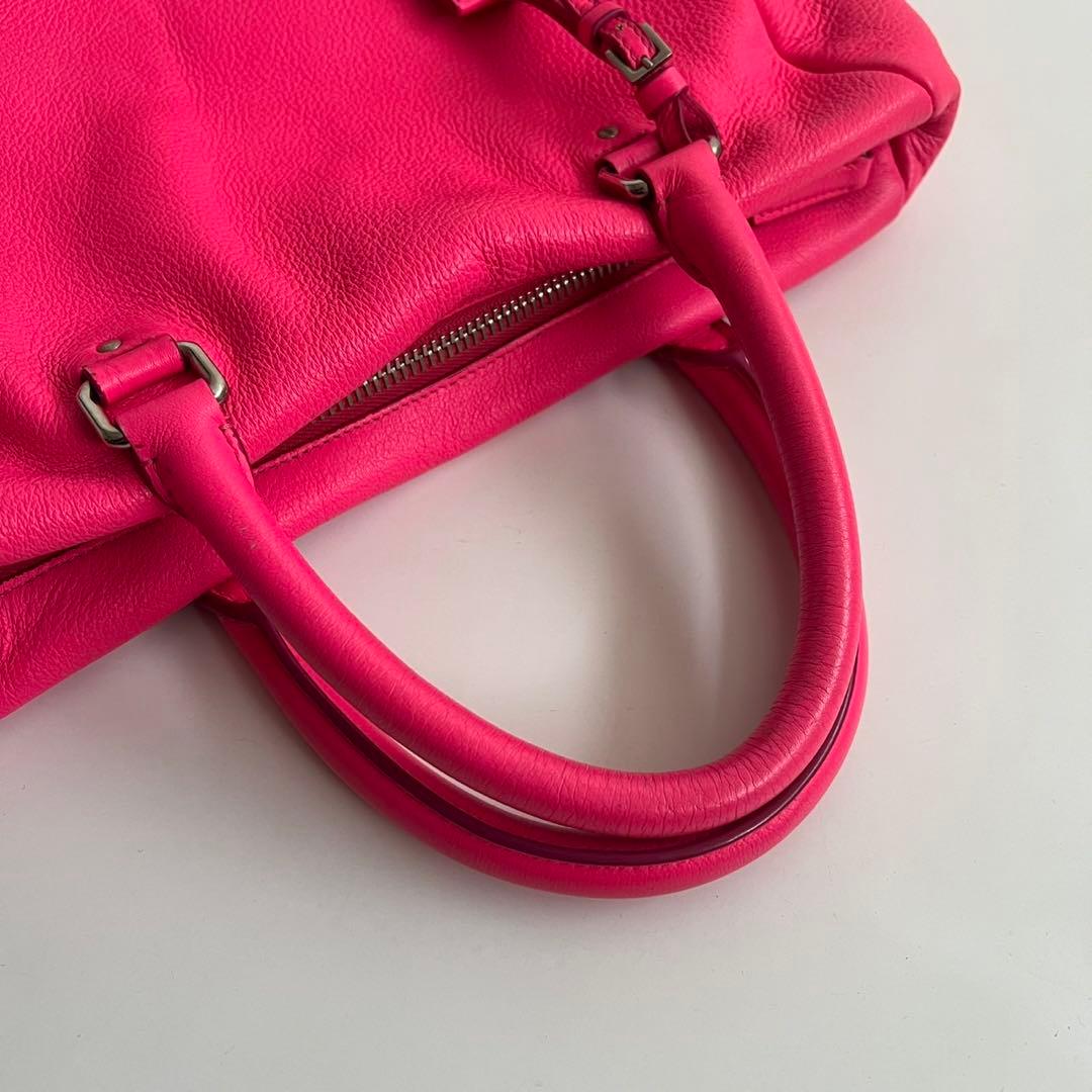バッグ JIL SANDER LEATHER MINI BOSTON HAND BAG