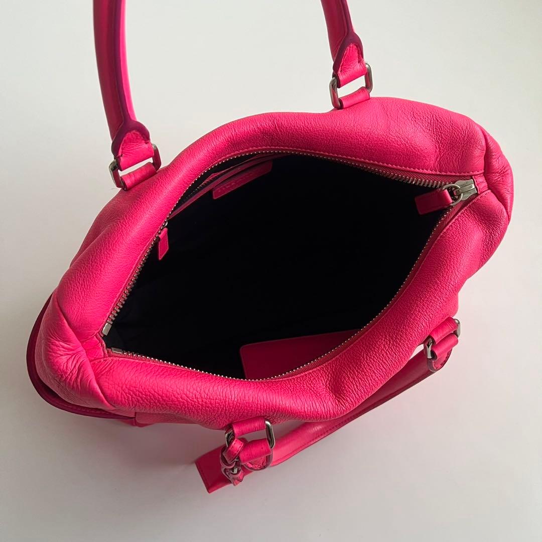 バッグ JIL SANDER LEATHER MINI BOSTON HAND BAG